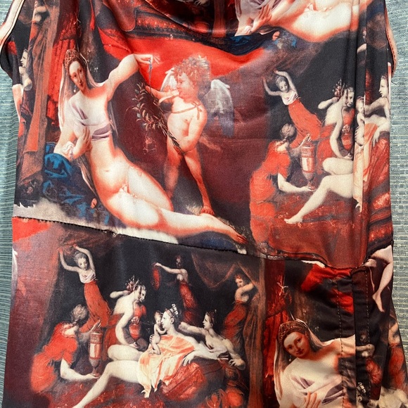 Dolls Kill Current Mood Renaissance Slip Dress - Picture 5 of 6